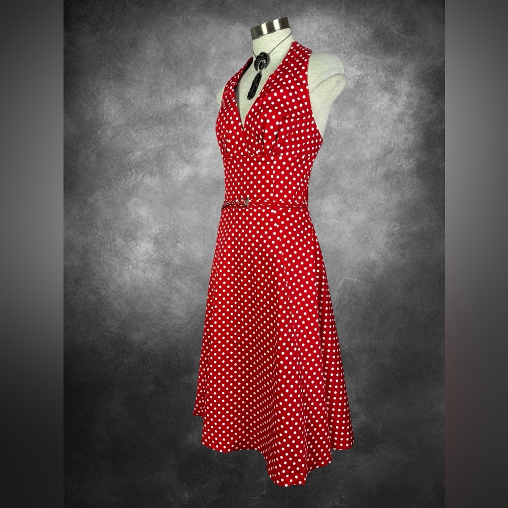 Sway by Tripp NYC Retro Red/White Polka Dot Dress